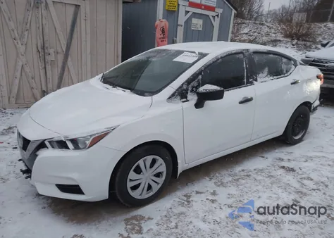 2022 Nissan Versa S 5-Speed Manual Transmission z USA, uszkodzony, nr VIN 3N1CN8BV5NL832159